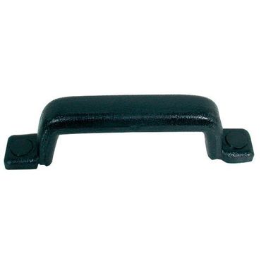 Håndtag PVC Rustfri Stålindlæg Sort, 275mm