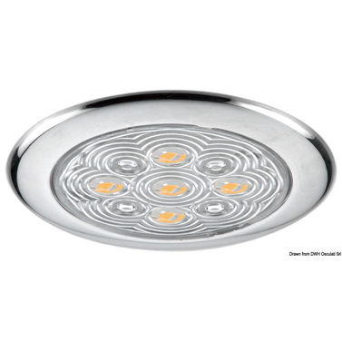 Taklampa med 5 vita LED