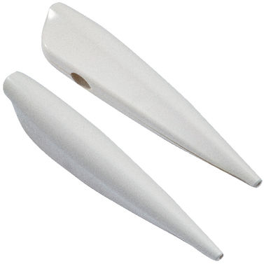 Ocean flex søkende andevenderbeskytter i hvit l-32cm 2 stk