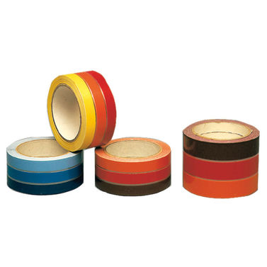 Vandlinje 3-stribet toning blå 50 mm