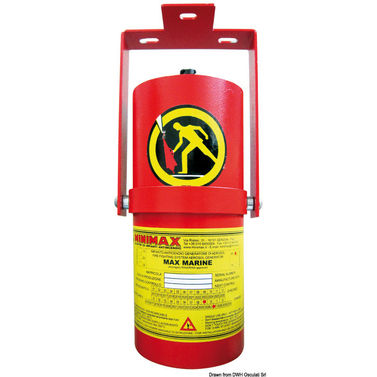 Max Marine 70 aerosolbrandsläckningssystem