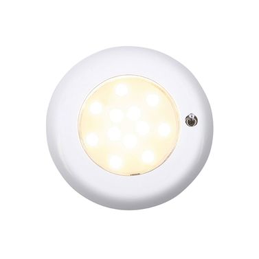 Nova II Downlight LED Lampe med Bryter Hvit