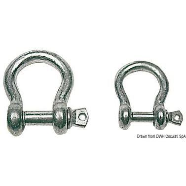 HDG-teräksinen kaarisakkeli 10 mm