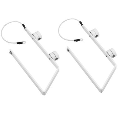 Hållare för landgång eller SUP, alu, max tjocklek: 18 cm