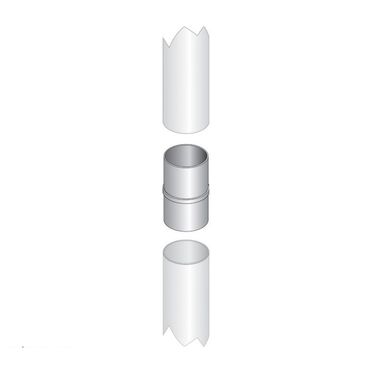 Båtsystem Tutkamaston liitinhylsy, ø80mm, RA101