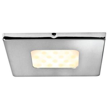 Aruba LED-lys for lav innfellingsdybde, firkantet, touchbryter