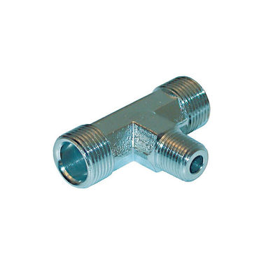 T-nippa 2x9/16-24 1x1/8 "NPT".