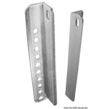 Vinkeljern med flere hull 250 mm