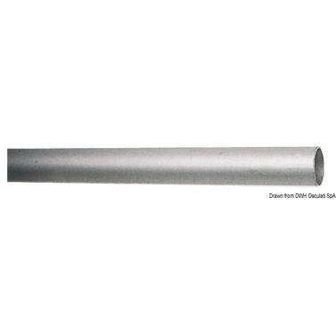 Anodiseret aluminiumsrør 22 x 1.2 mm x 3 m