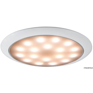 Dag/Nat LED loftlampe uden indfældning hvid/SS