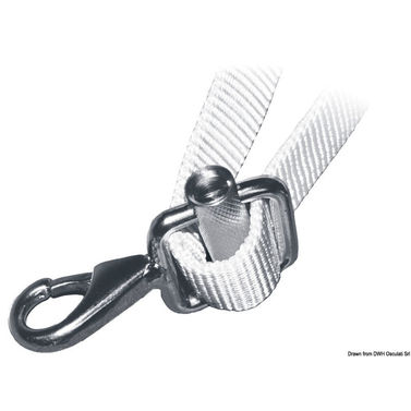 Sakkeli AISI 316 soljella 25 mm
