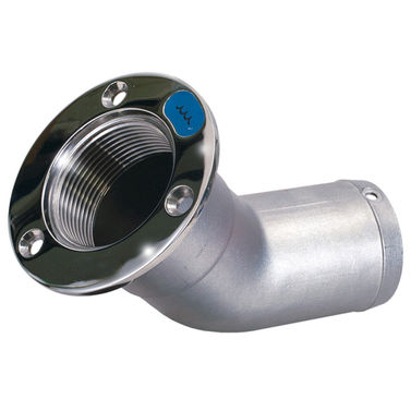 Dekksgjennomføring rustfritt stål 45gr 50 mm