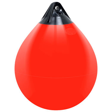 Polyform ballskjerm rød/svart