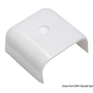 Hvid plastterminal til 44.485.10