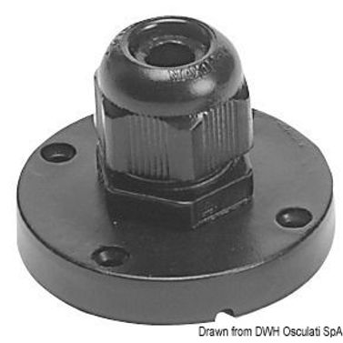 Vanntett kabelgjennomføring 4-8 mm