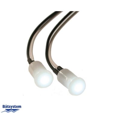 Dot Opal LED Lampe IP66, Hvit