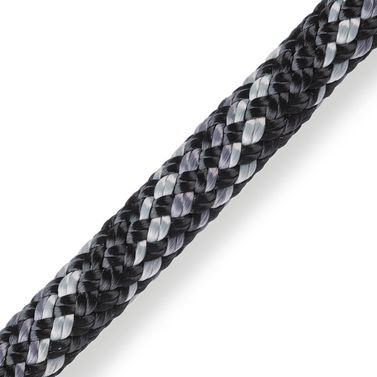 D2 Club Dyneema Köysi Metritavara 10mm Musta