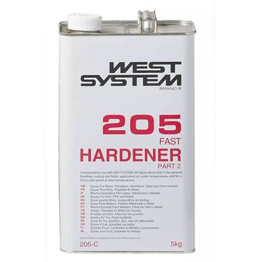 West System 205c Härdare Standard 5 kg