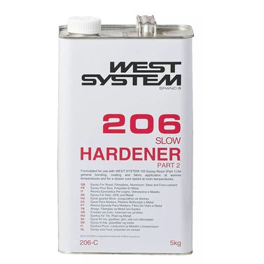 West System 206c Hærder Slow 5 kg