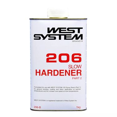 West System 206b Hærder Slow 1 kg