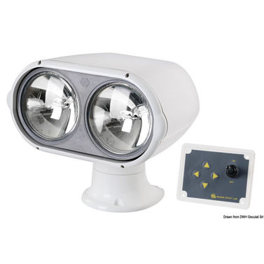 Night Eye projektør med 2 vandtætte lamper 12 V