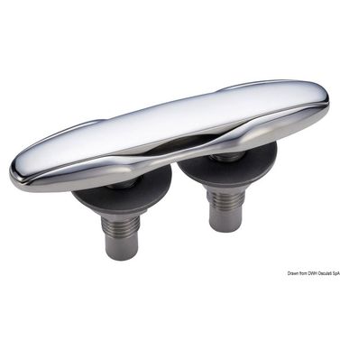 Smart uppfällbar knap, spegelpolerad AISI316, 203 mm
