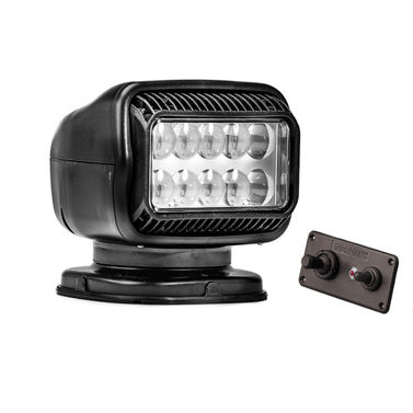 Golight svart LED fast panel