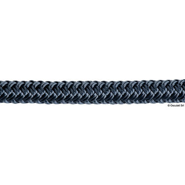 Kaksoispunottu sininen köysi 5 mm