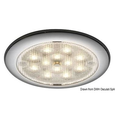 Procion dag/natt LED-taklampa vit + röd