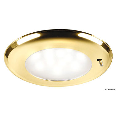 SOLE infälld LED-taklampa guld