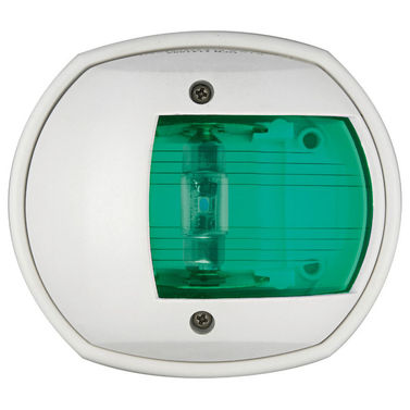 Compact vit/112.5° LED-styrbordslanterna