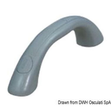 Mjukt PVC-handtag RAL 7035 205 mm