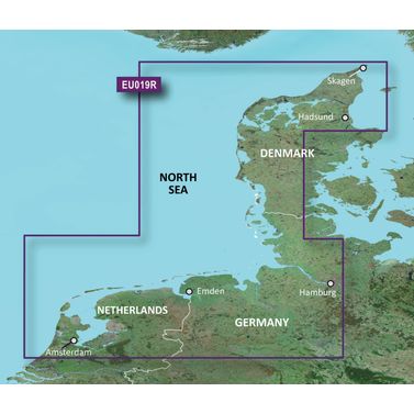 Garmin Bluechart G3 hxeu019r Aalborg-Amsterdam