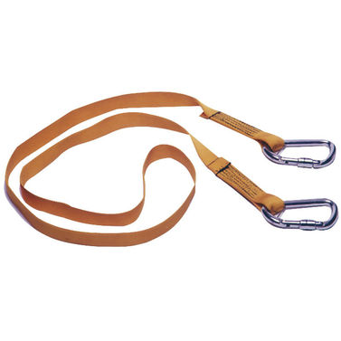 Euro Lightline säkerhetslina 2m + 2 schackel