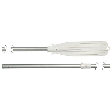 Åra i plast/anodiserad aluminium 160 cm