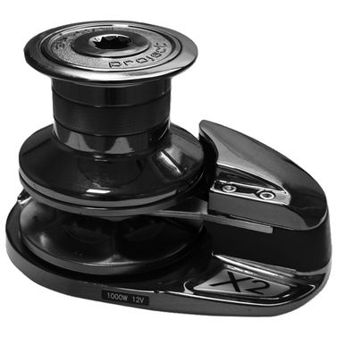 Lofrans Ankerspil med Tovspil X2 Sort 12V 1000W Lofrans Ankerspil med Tovspil X2 Sort 12V 1000W