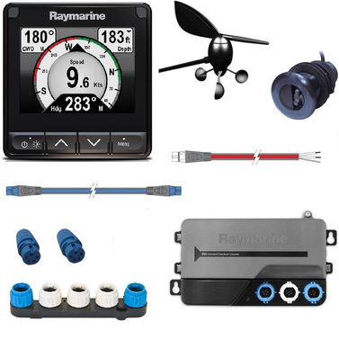 Raymarine i70s Instrumentpaket, Display + givare för båt Raymarine i70s Instrumentpaket, Display + givare för båt
