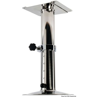 SS teleskopisk vridbar pedestal 540/720 mm