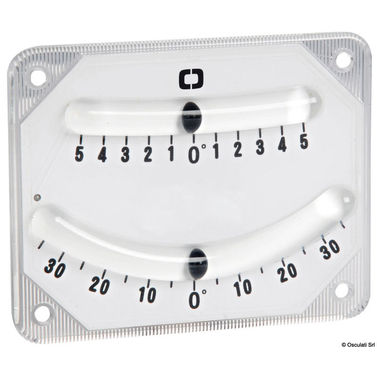 Inclinometer med dubbla libeller 100x80 mm