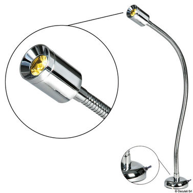 Ledad LED-lampa 10 W 12/24 V
