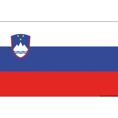 Slovenian lippu 30 x 45 cm