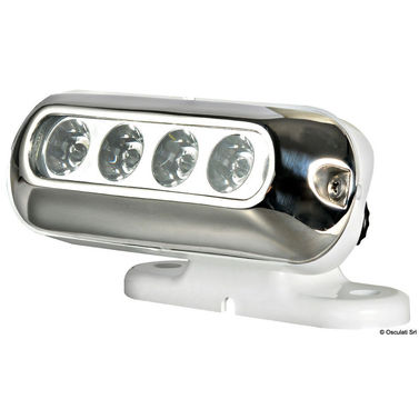 LED-lys 4 hvide LED, komplet