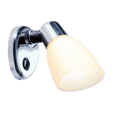 Opal II LED Lampe, Krom