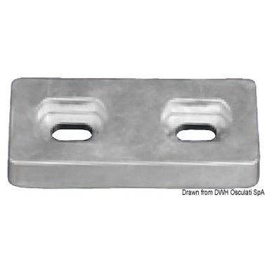 Boltmontert zinkanode 1500 g