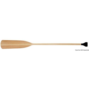 Laminerad träpaddel 140 cm