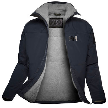 Helly Hansen Arctic Ocean Shelled Wool Pile Isolerande Jacka Herr Blå 