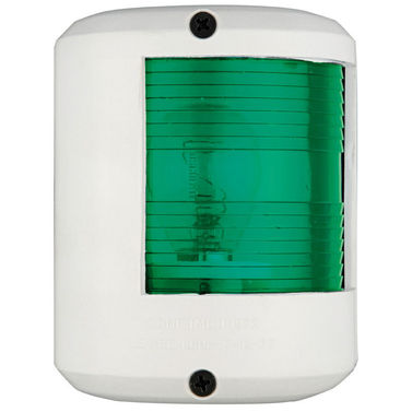 Utility78 vit 12V/styrbord grön lantern