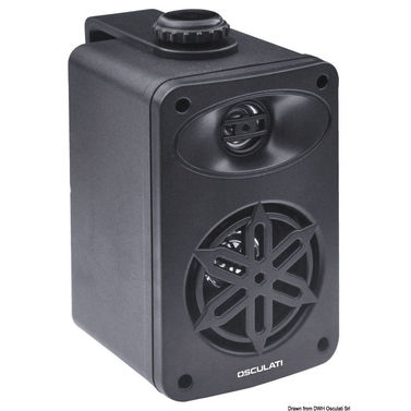 Par 2-vejs stereohøjttalere til indendørs brug 4" - 2x120W - sort