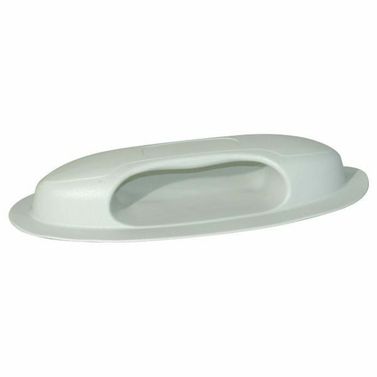 Håndtag PVC lys grå, 253mm