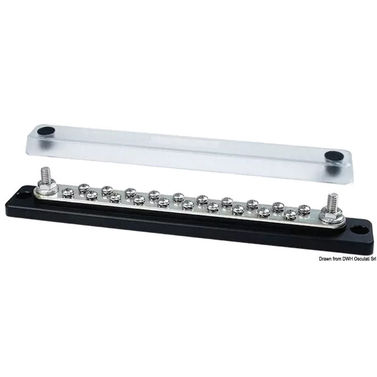 Raskaan käytön Techno sähkökisko 2x6 (20x4)